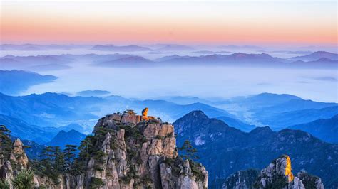 A Fantástica Cúpula de Céu Azul, um Tesouro Natural no Coração da Montanha Huangshan!